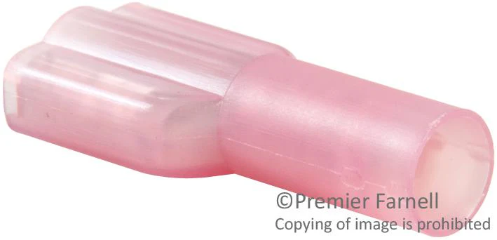 Molex 19005-0001 Female Disconnect 6.35MM 22-18AWG RED - Image 2