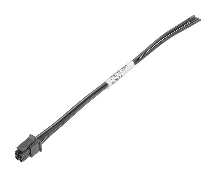 Molex 214756-2042 Cable Assembly Micro-Fit 3.0 Receptacle to Free End 4 Ways 3 mm 2 Row 300 11.8 " - Image 2