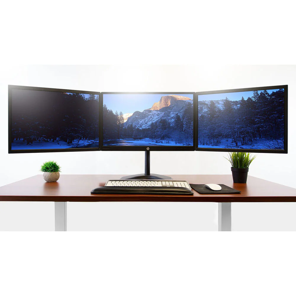 Mount-It! MI-2789 Triple Monitor Stand for 19 to 27" Screens - Image 2