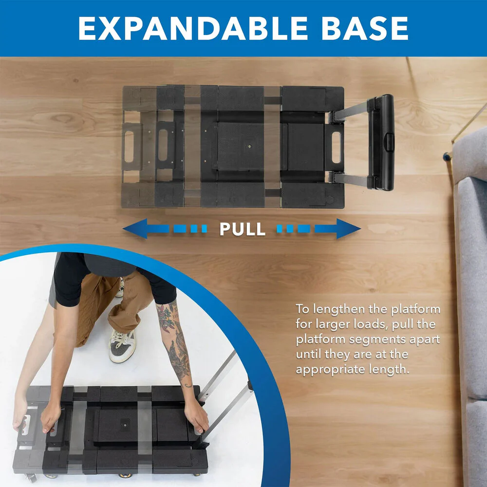 Mount-It! MI-954 Folding Hand Truck Dolly - Image 4