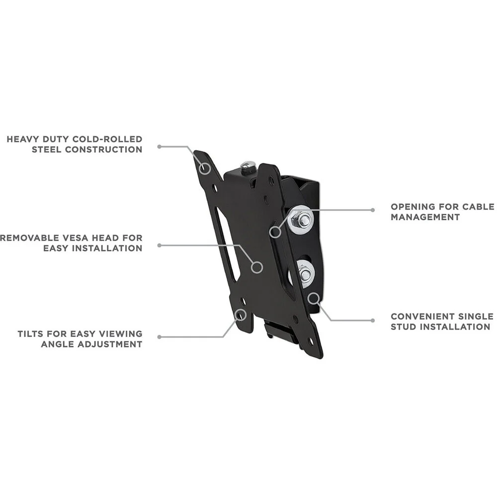 Mount-It! Tilting TV Wall Mount for up to 27" Screens - Image 6
