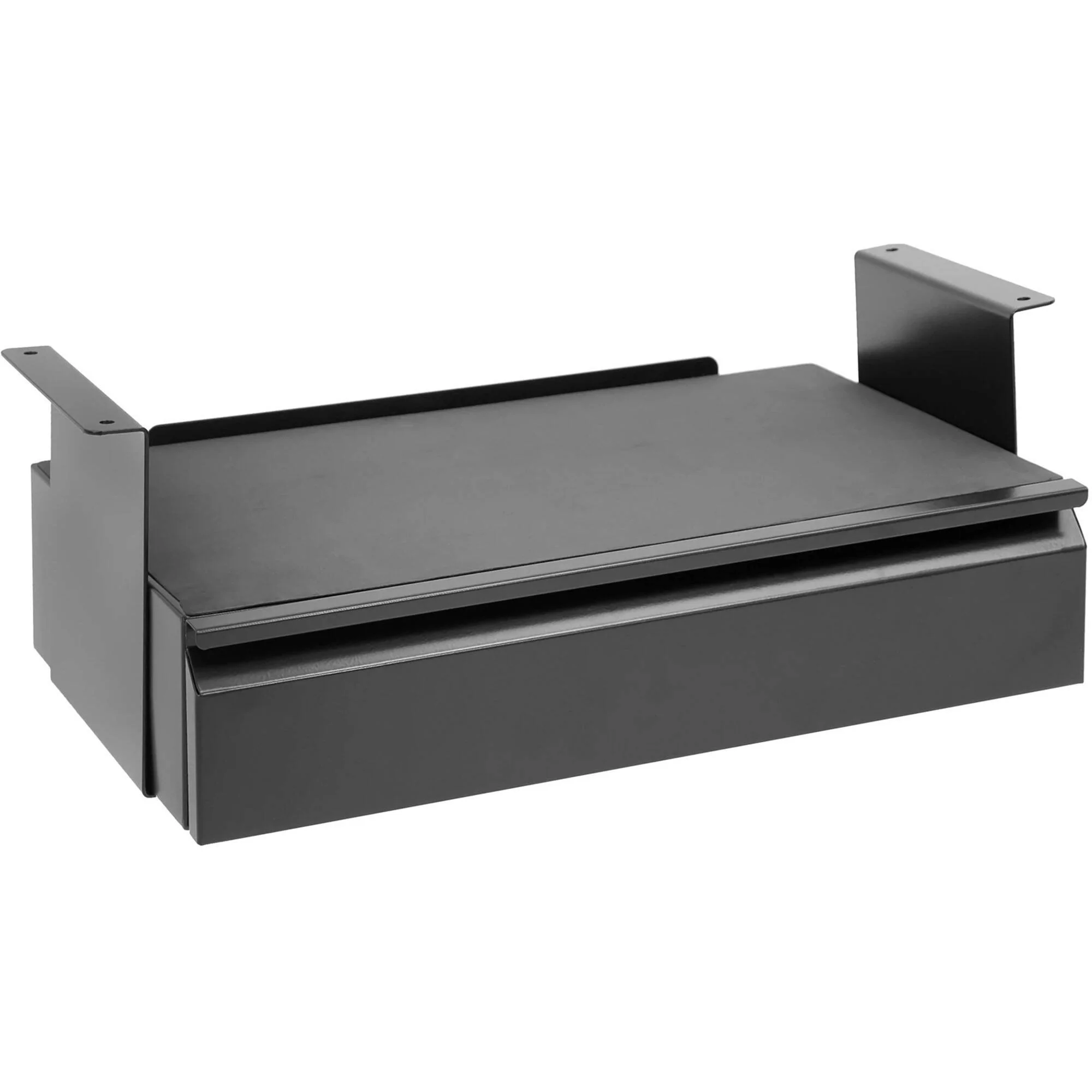 Mount-It! Under Desk Pull-Out Drawer Kit with Shelf - Image 3