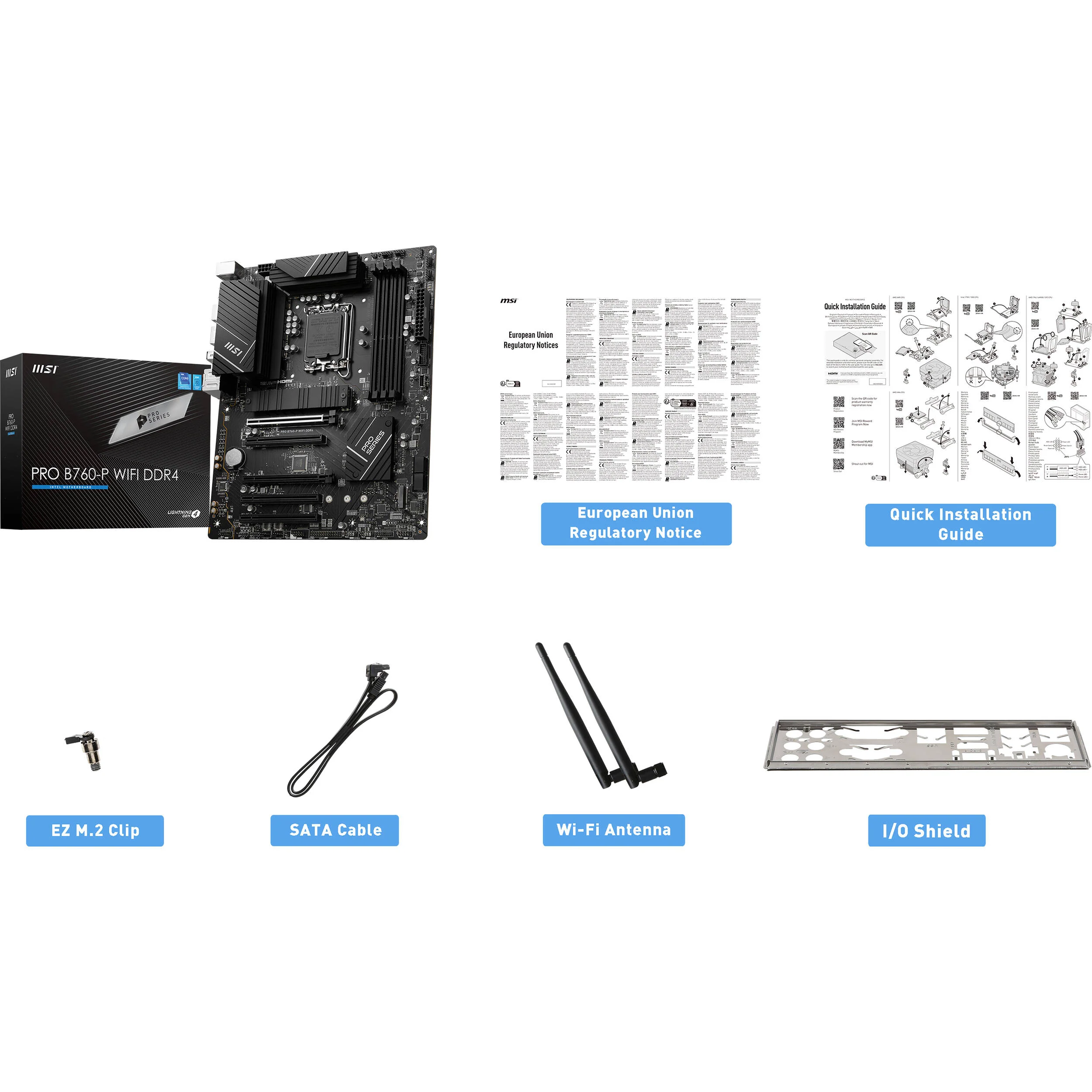 MSI PRO B760-P WIFI DDR4 LGA 1700 ATX Motherboard - Image 5