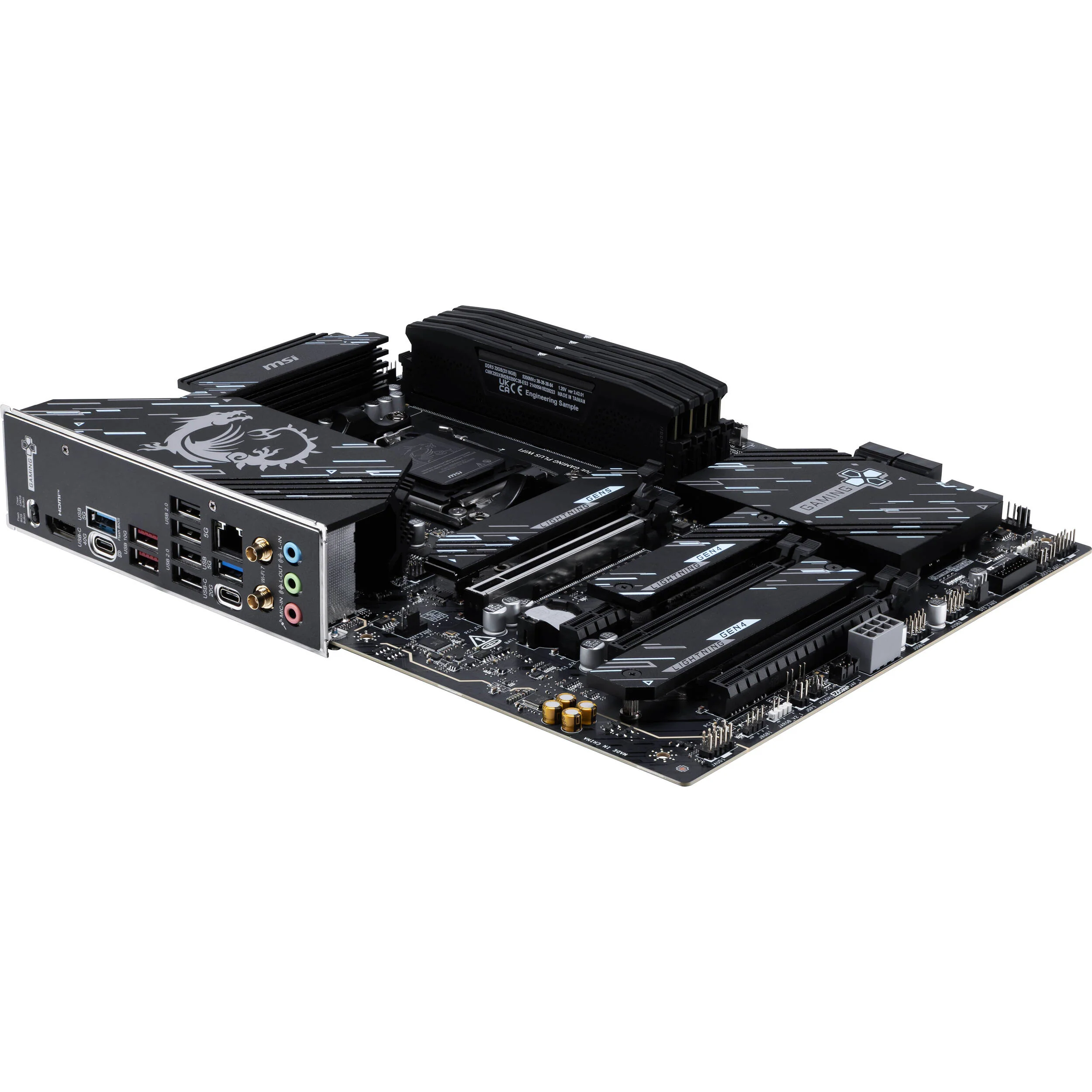 MSI X870E GAMING PLUS WIFI AM5 ATX Motherboard - Image 4