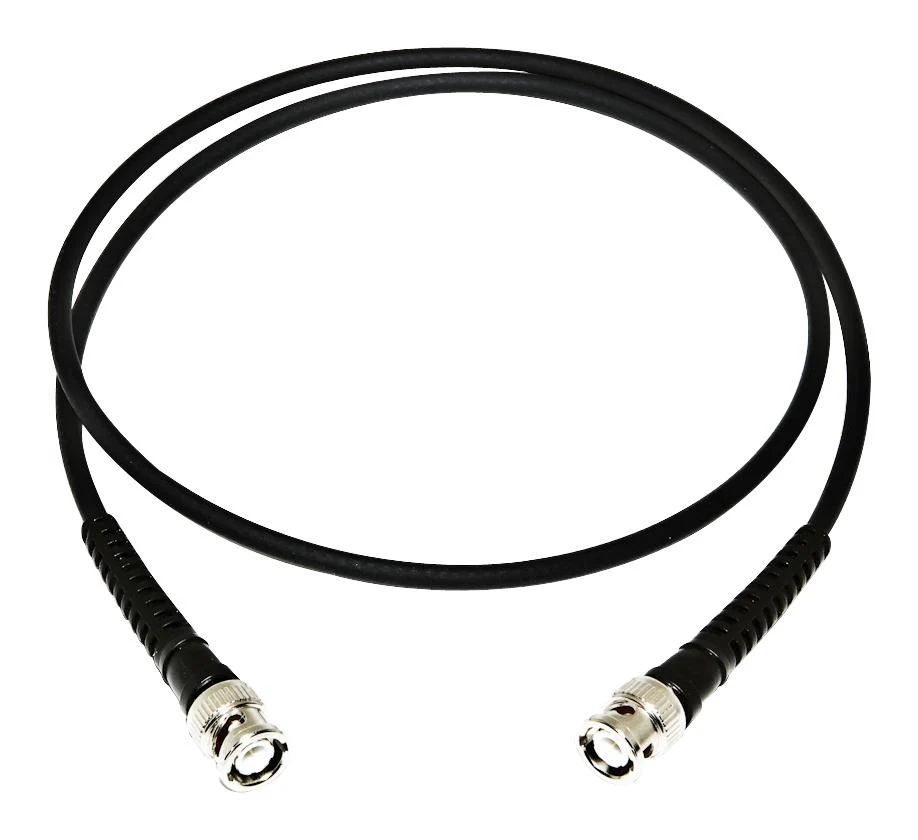 Mueller Electric BU-P2249-C-48 RF / Coaxial Cable Assembly w/ Strain Relief BNC Plug to RG58C/U 50 ohm 48 " 1.2 m