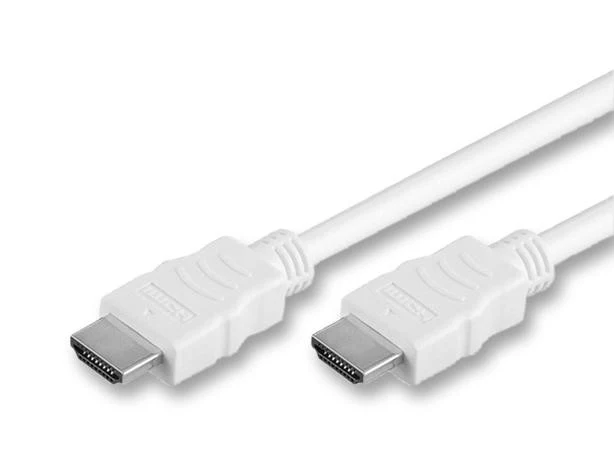 MULTICOMP 11.99.5703 Audio / Video Cable Assembly, HDMI A Plug, HDMI A Plug, 9.843 ft, 3 m, White