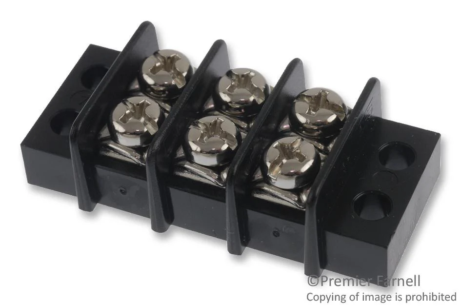 MULTICOMP MC24310 TERMINAL BLOCK, BARRIER, 3 POSITION, 22-12AWG