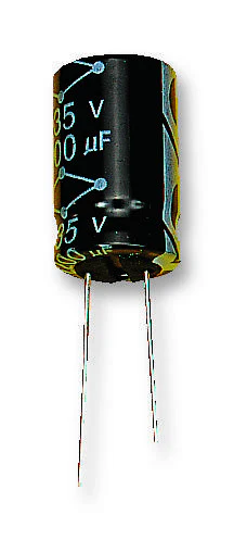 MULTICOMP MCGLR50V106M5X11 Electrolytic Capacitor, 10 µF, 50 V, MCGLR Series, ± 20%, Radial Leaded, 5 mm