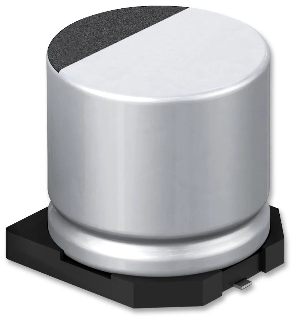 MULTICOMP MCVVT050M221GB3L SMD Aluminium Electrolytic Capacitor, Radial Can - SMD, 220 �F, 50 V, VT, V-Chip Series