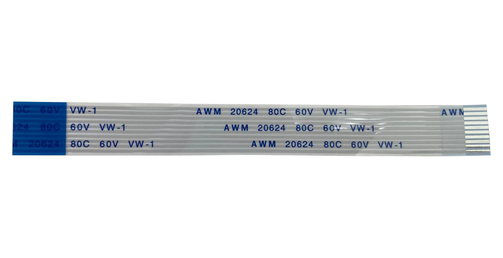 Multicomp PRO MP-FFCA10040503B MP-FFCA10040503B FFC / FPC Cable 4 Core 1 mm Opposite Sided Contacts 1.97 " 50 White - Image 2
