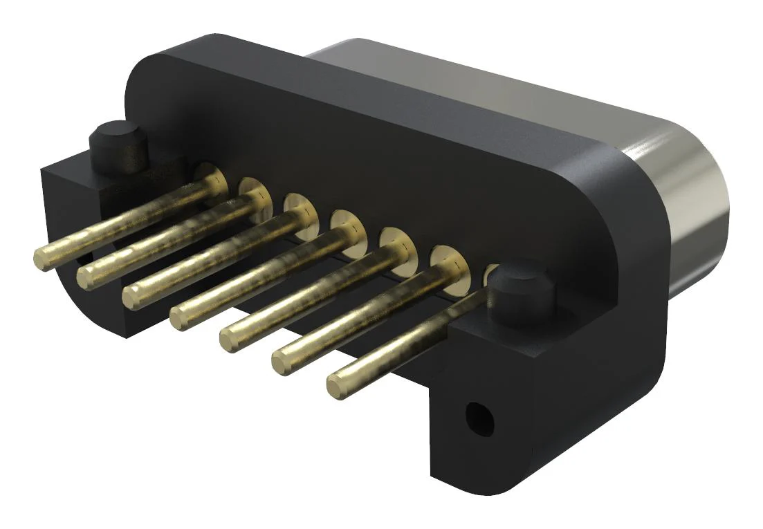 Multicomp PRO MP011977 MP011977 Magnetic Connector 7 Contacts Plug Straight 1.6 mm 1 A New - Image 3