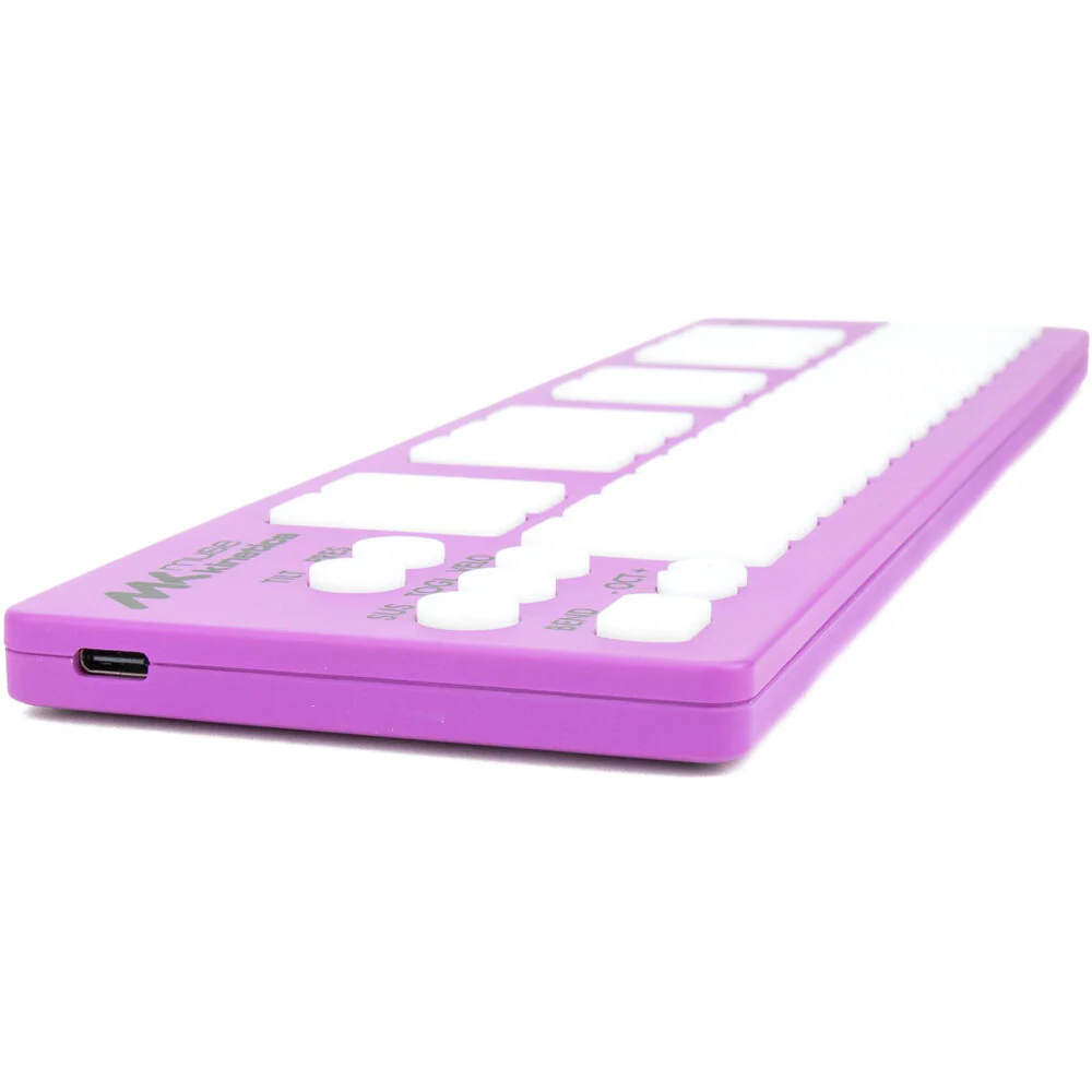 Muse Kinetics K-Board-C Ultracompact USB MIDI Keyboard Controller (Orchid) - Image 3