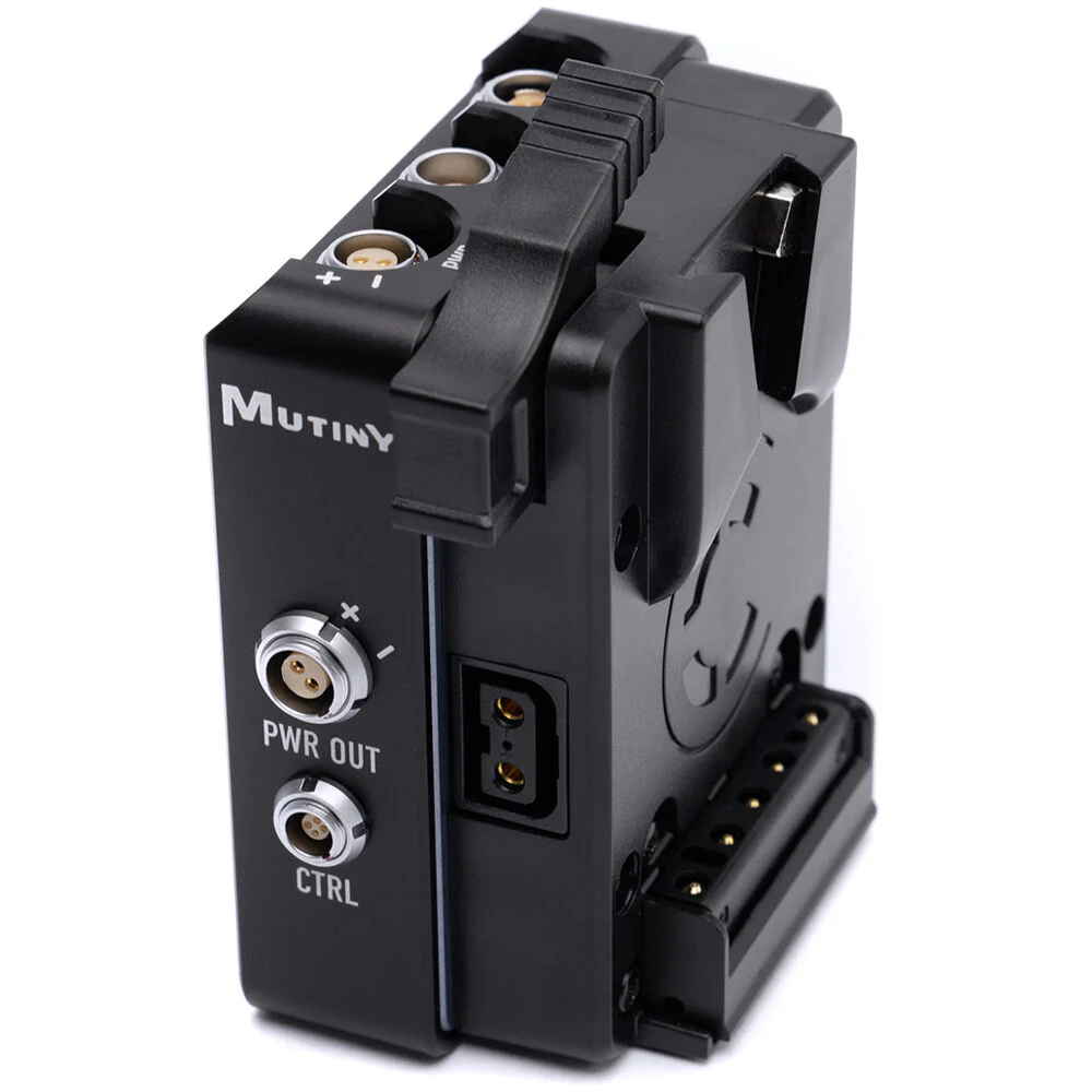 MUTINY Power + IO for FREEFLY Ember (V-Mount, Black) - Image 2