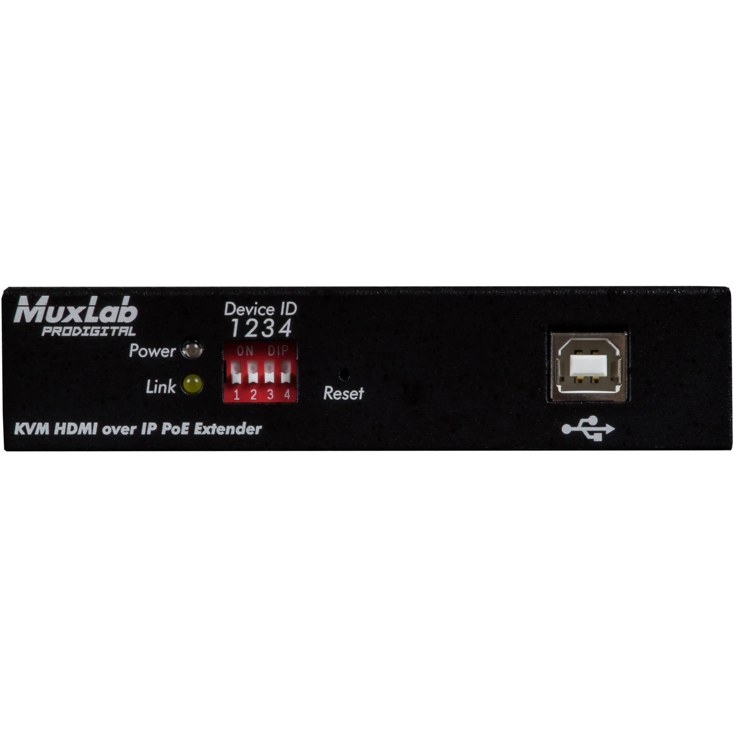 MuxLab UHD 4K KVM HDMI-over-IP PoE Extender Transmitter - Image 2