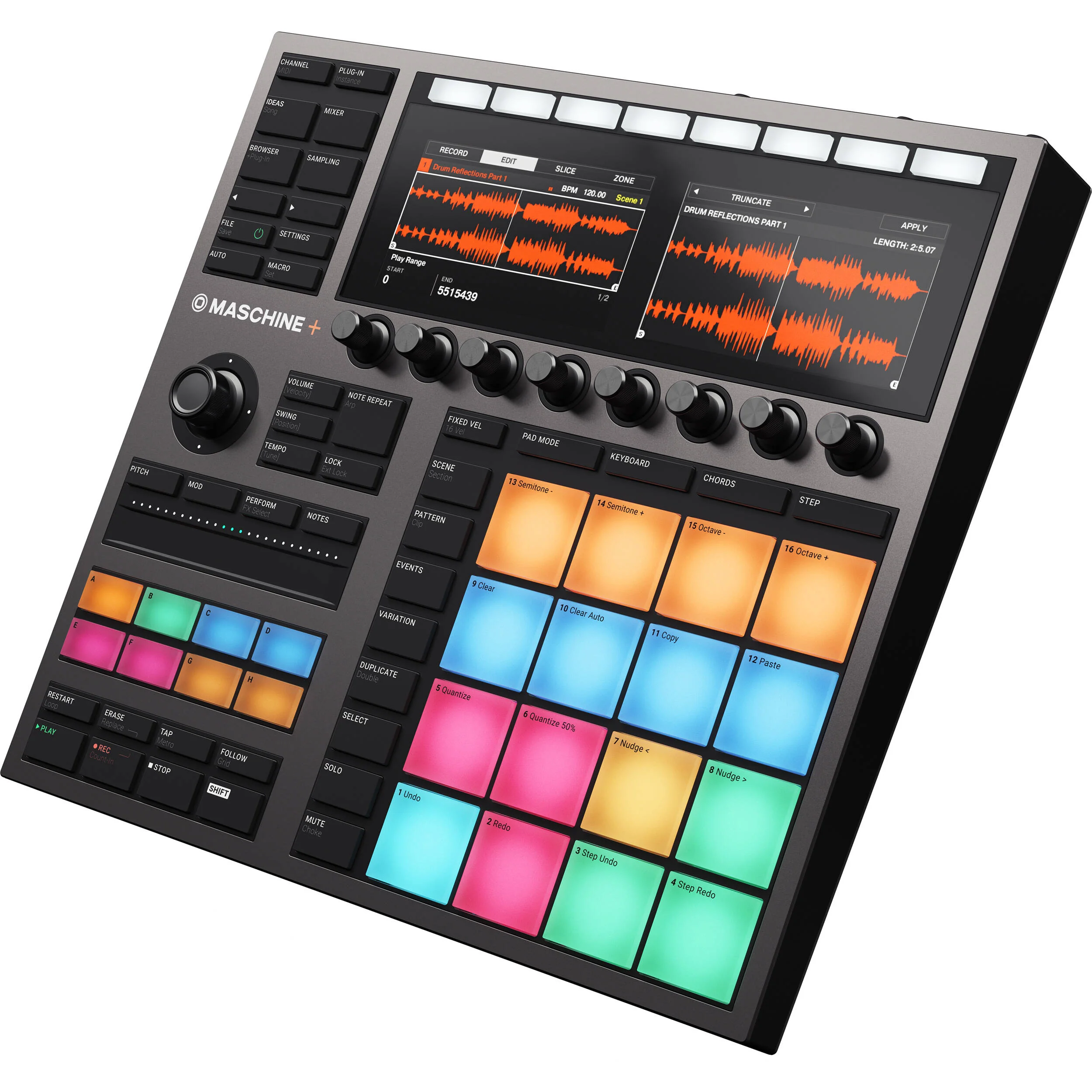 Native Instruments MASCHINE+ Standalone Production and Performance Instrument - Image 5