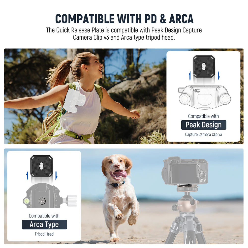 Neewer GM41 Low Profile Tripod Ball Head - Image 5