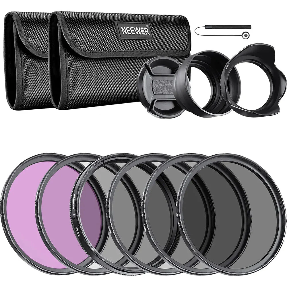 Neewer Lens Filter Accessory Kit for Nikon (43mm)