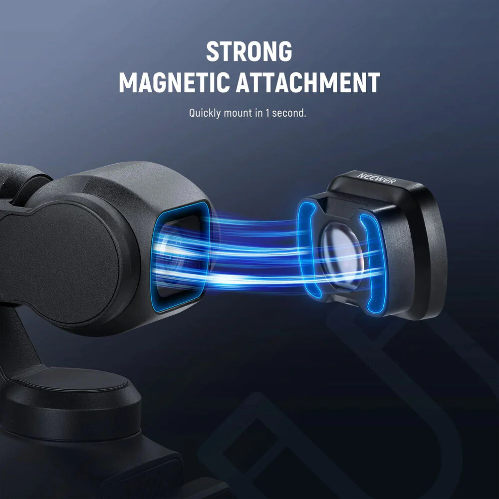 Neewer LS-64 2x Macro Lens for DJI Osmo Pocket 3 - Image 5