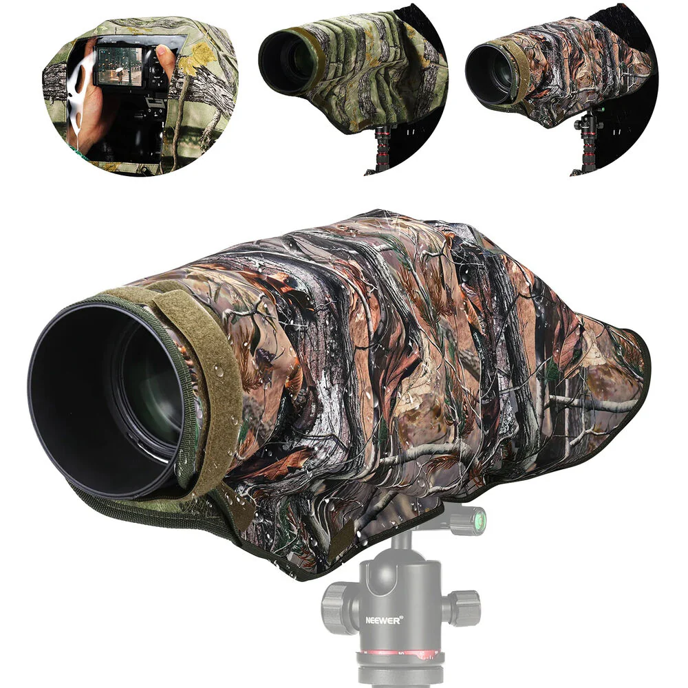 Neewer PB021 Dual-Sided Camouflage Rain Cover (Medium) - Image 2