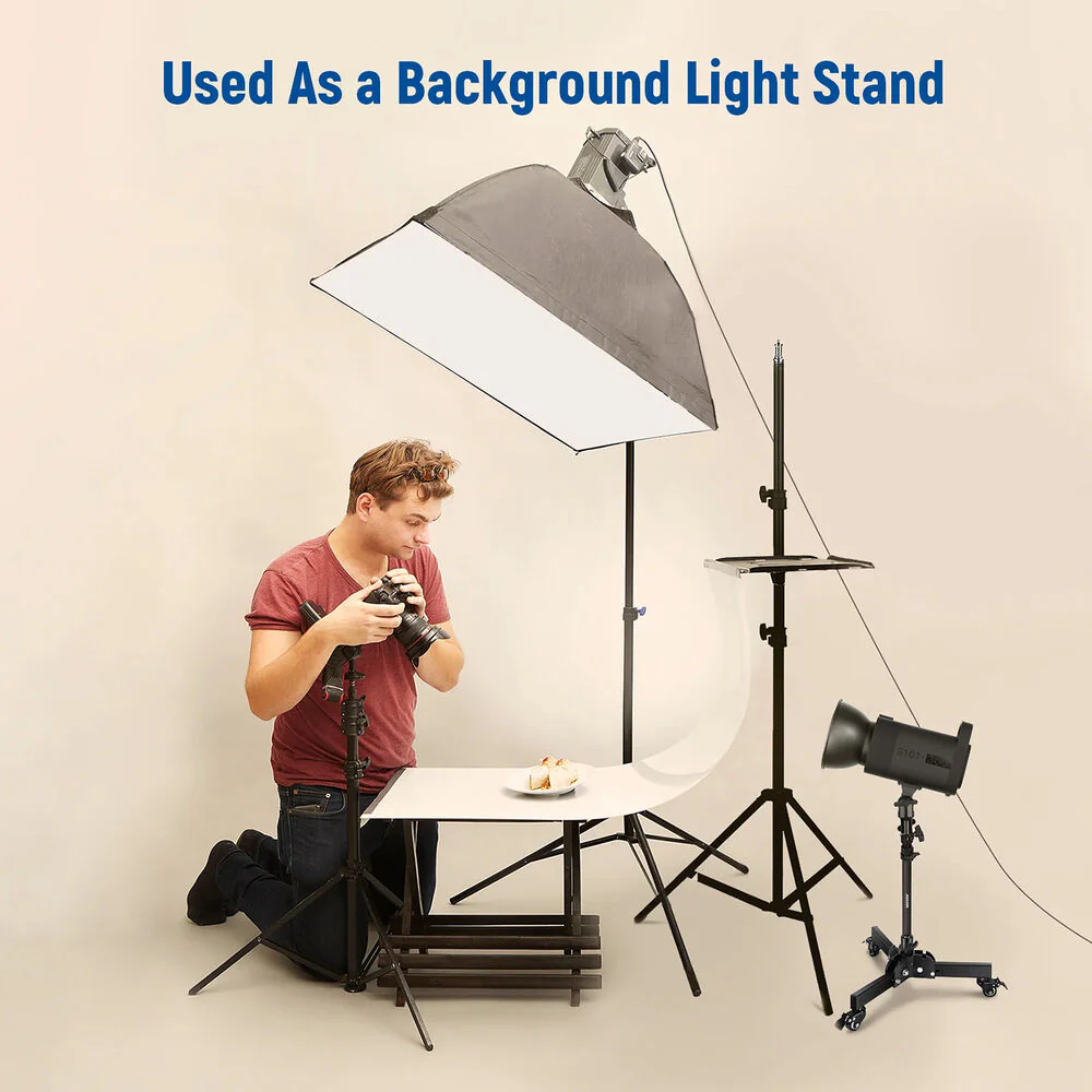 Neewer Wheeled Base Light Stand - Image 4
