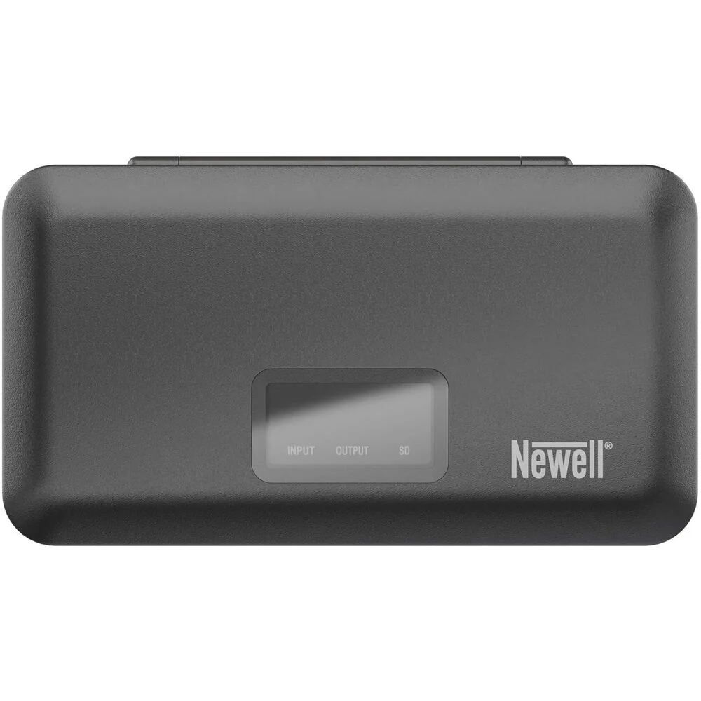 Newell LCD Dual-Channel Charger with SD Card Reader for Nikon EN-EL15 Battery - Image 3
