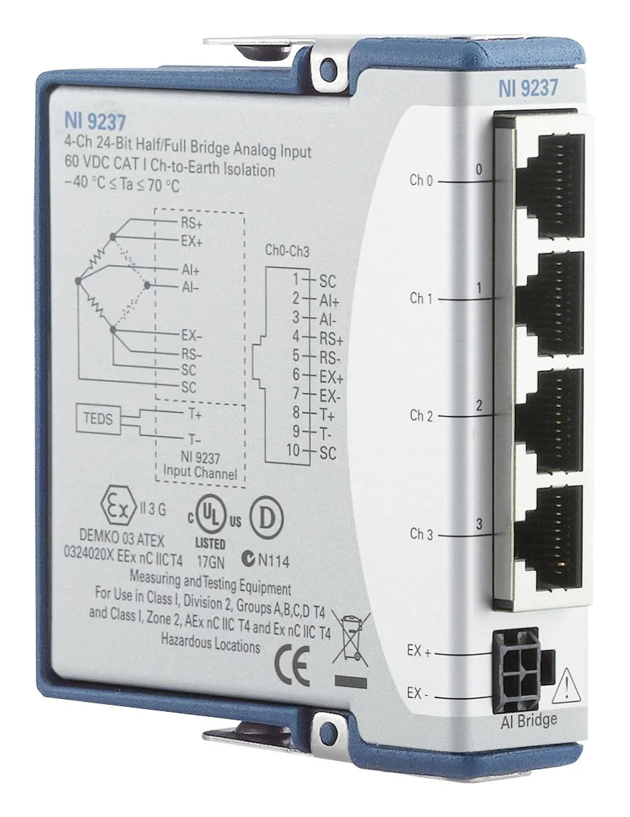 NI 868019-01 868019-01 Strain and Load Measurement Bundle cDAQ-SL4201 8 Channel 50 Ksps 24 Bit - Image 7