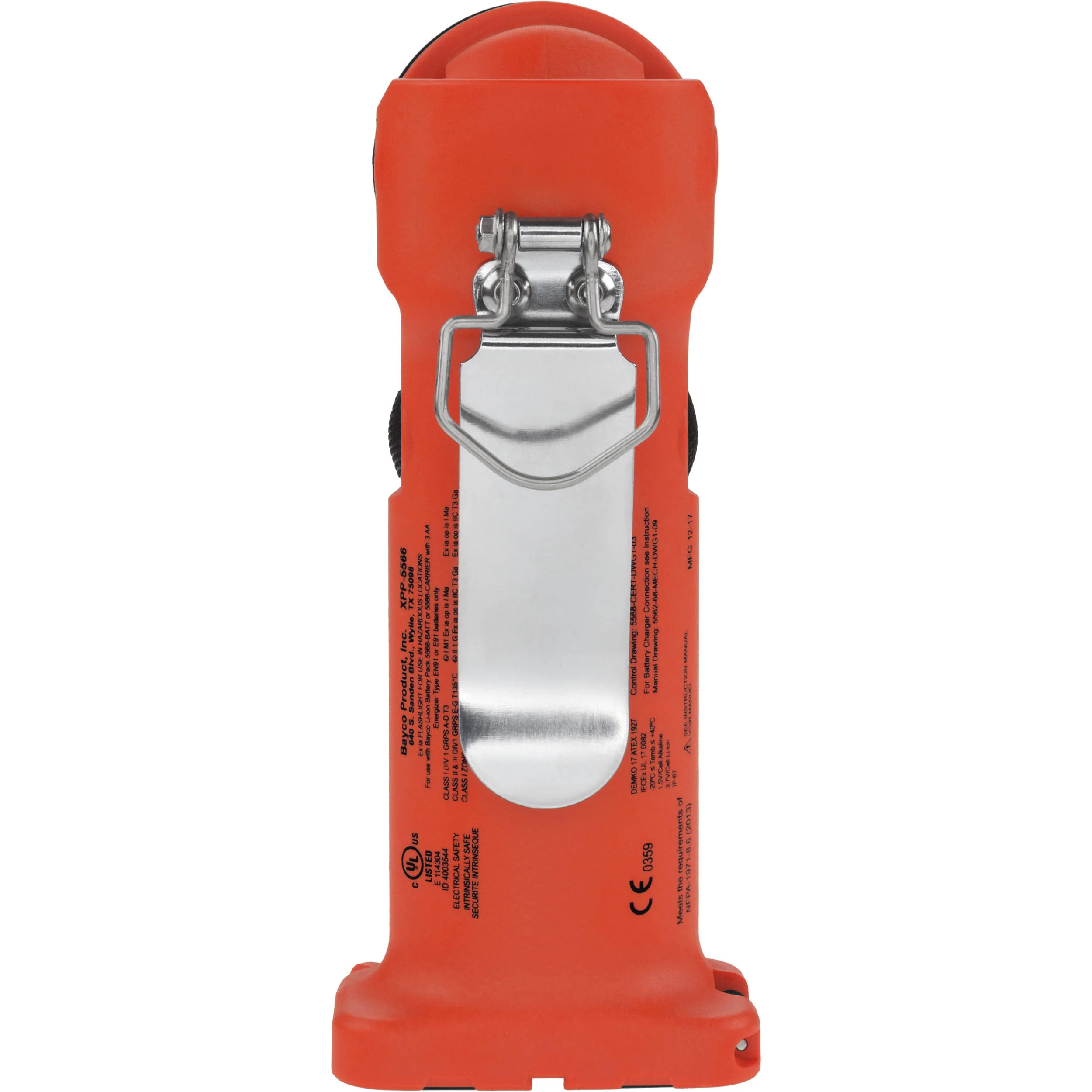 Nightstick XPP-5566RX INTRANT Intrinsically Safe Permissible Dual-Light Right-Angle LED Light (Red) - Image 4