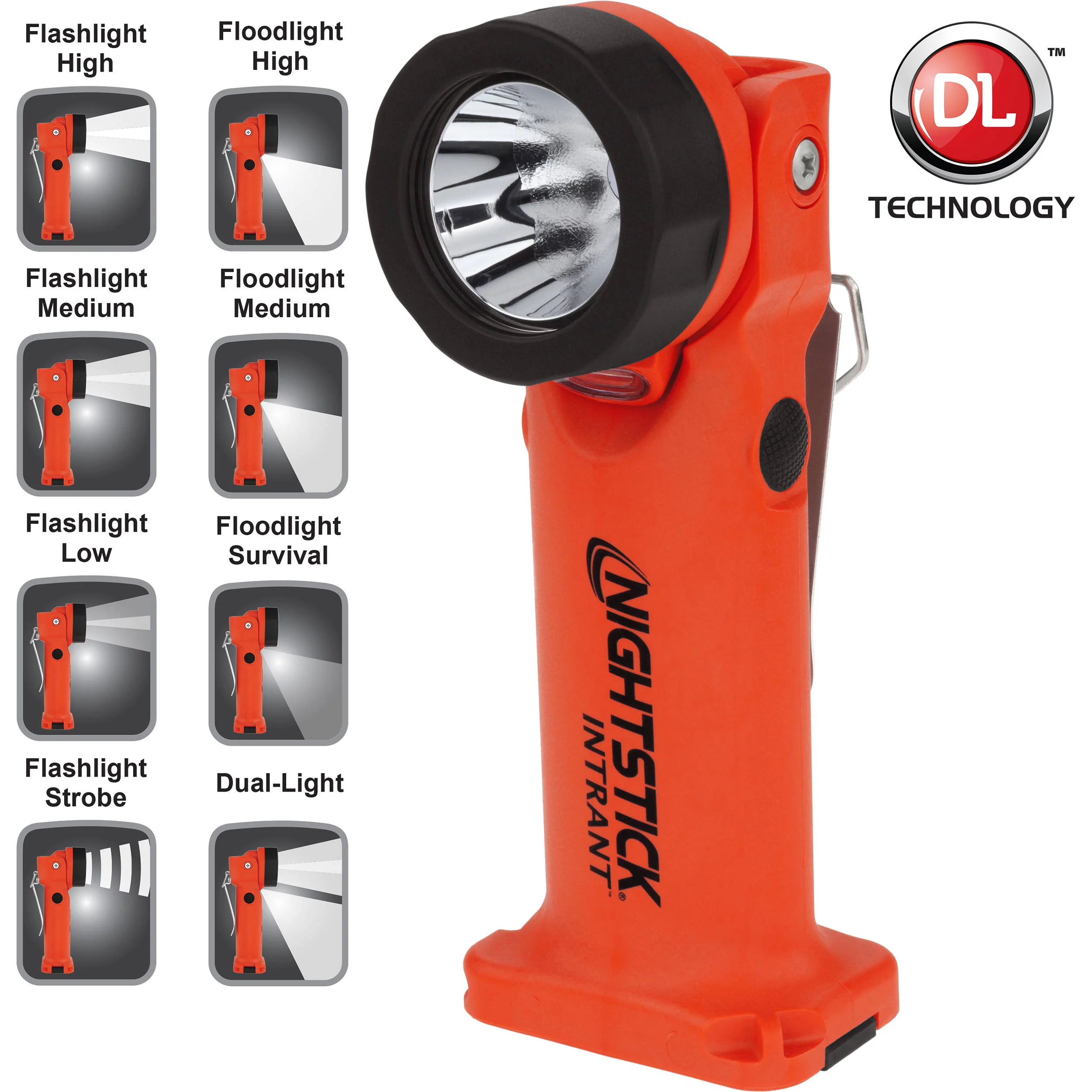 Nightstick XPP-5566RX INTRANT Intrinsically Safe Permissible Dual-Light Right-Angle LED Light (Red) - Image 6