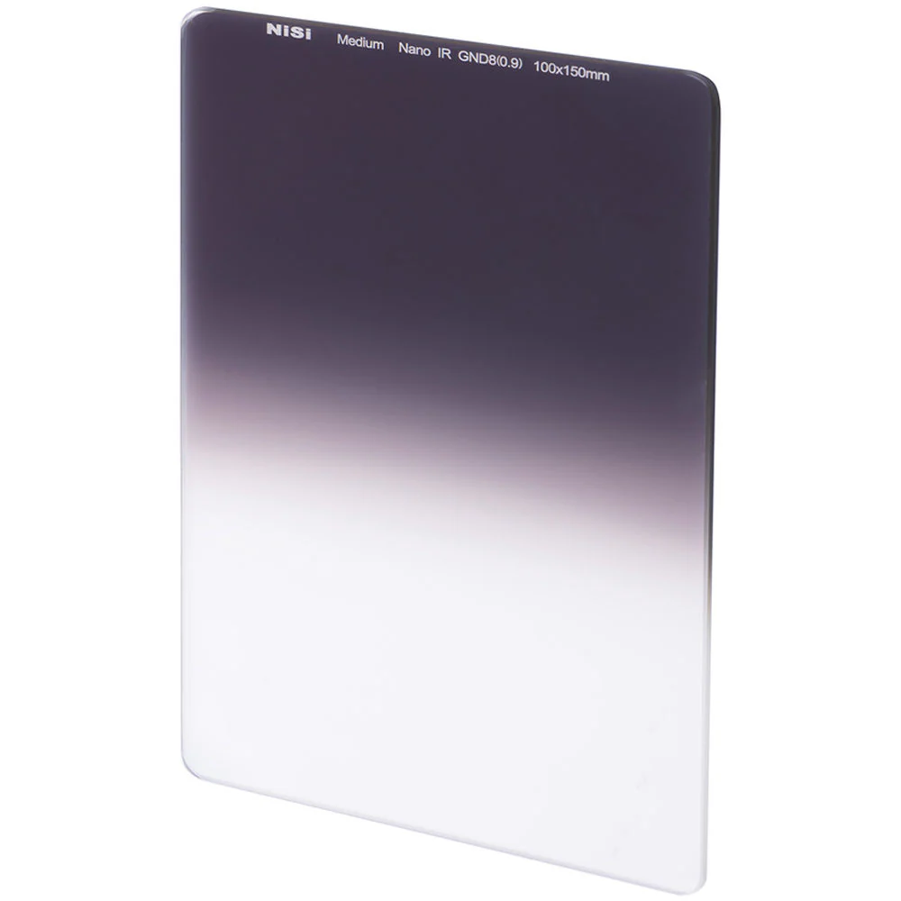 NiSi 100 x 150mm Nano Medium-Edge Graduated IRND 0.9 Filter (3 Stop) - Image 2