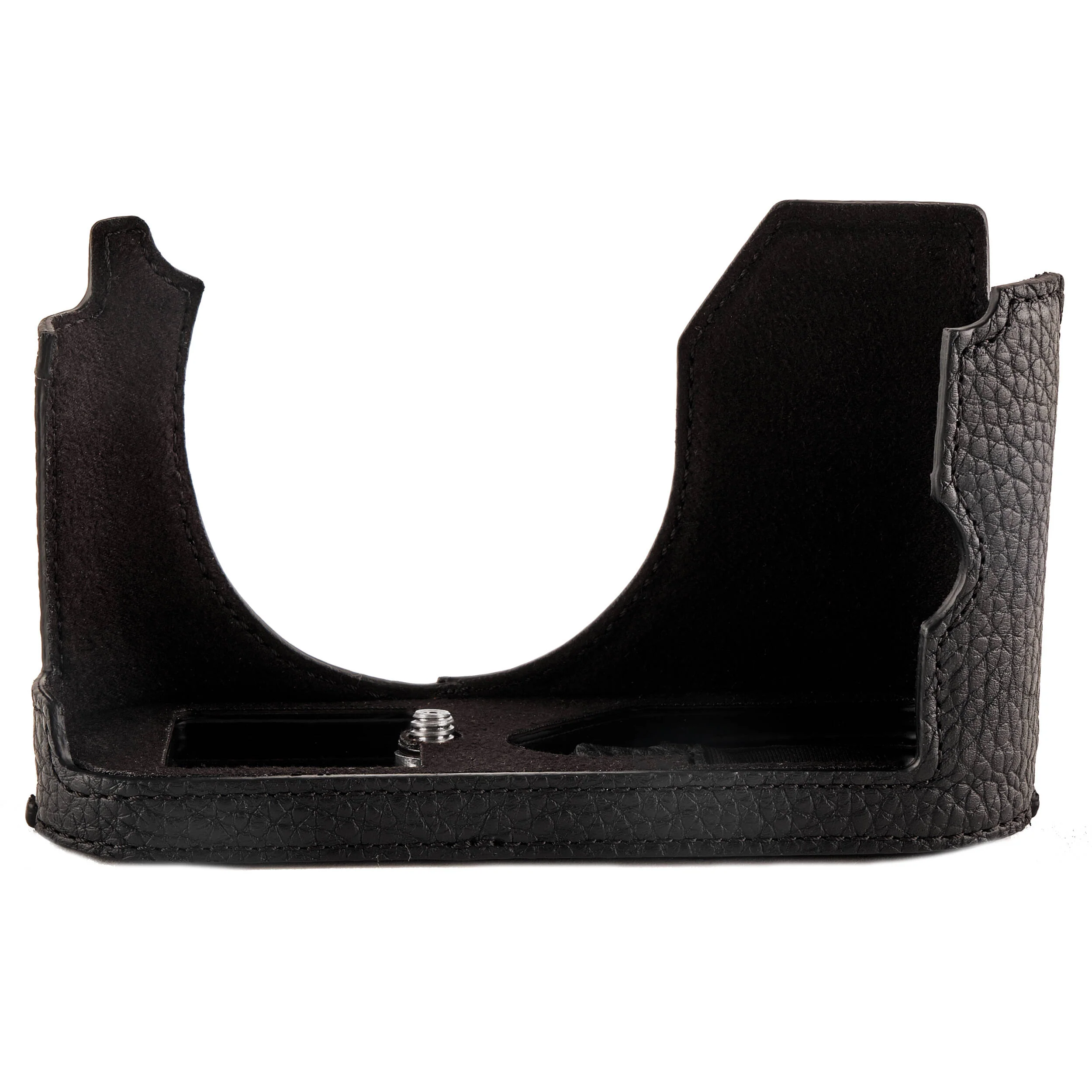 Oberwerth Tagcase Casual Line Leder for Leica Q3 (Black with Black Lining) - Image 2