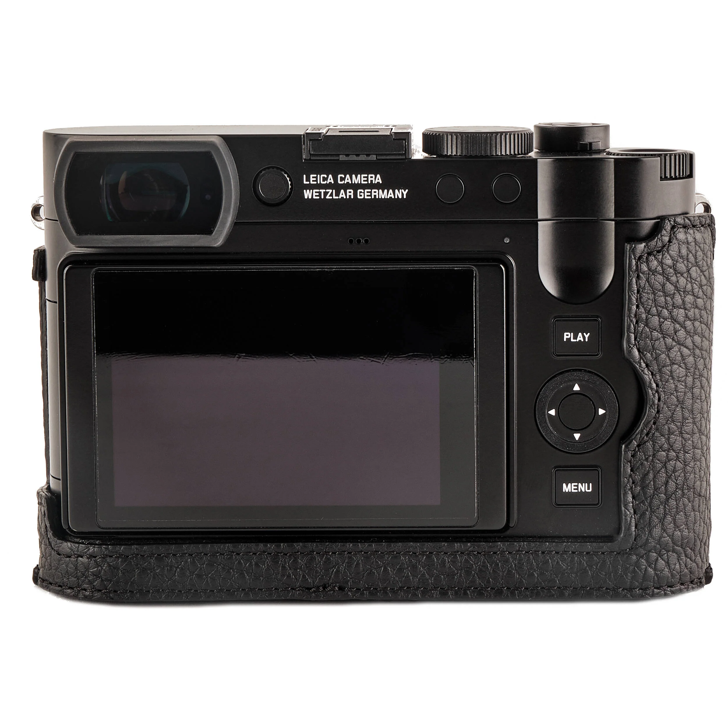 Oberwerth Tagcase Casual Line Leder for Leica Q3 (Black with Black Lining) - Image 4