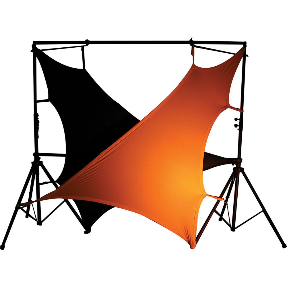 Odyssey Innovative Designs SWT6088 Scrim Werks 60 x 80" Triangular Scrim (White) - Image 4