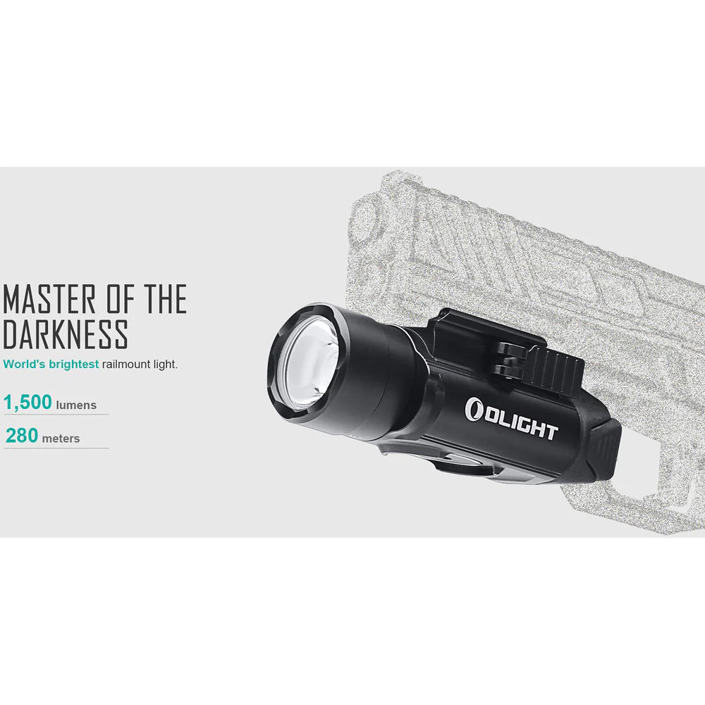 Olight PL Pro Valkyrie Rechargeable Weaponlight (Black) - Image 9