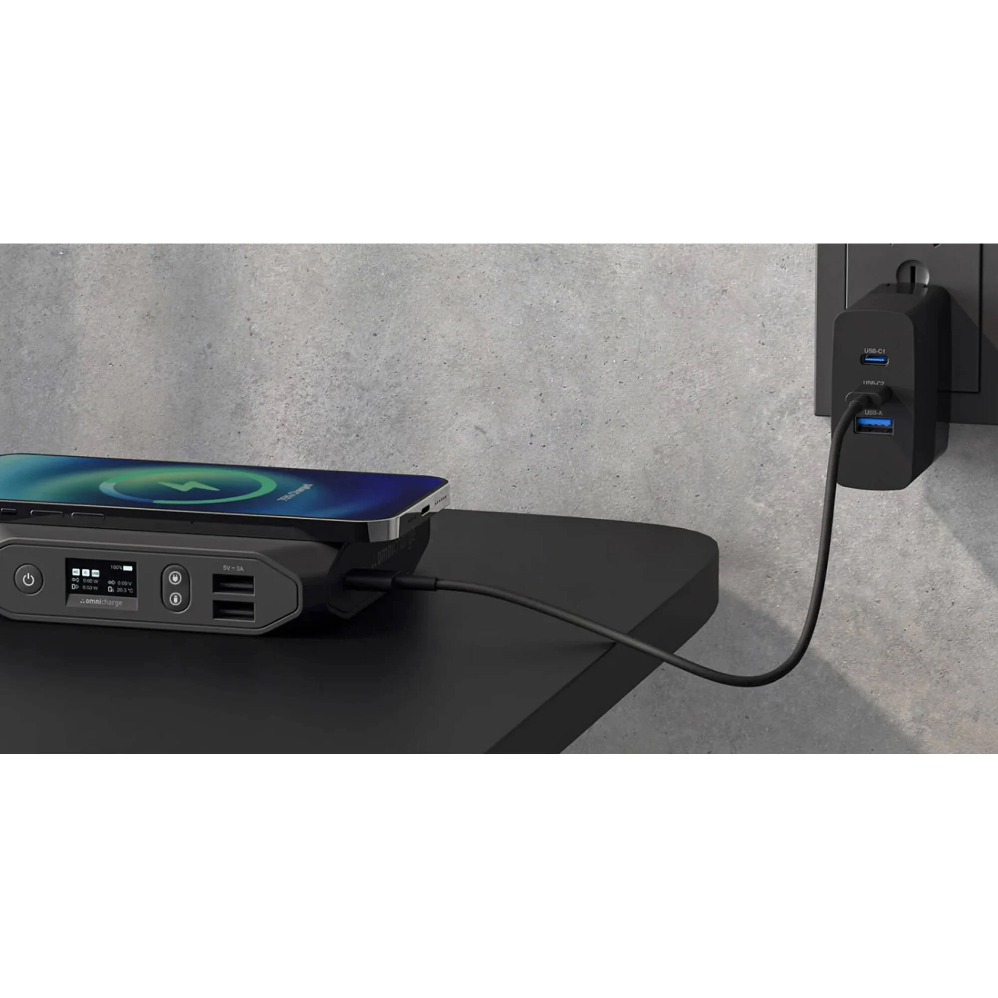 omnicharge Omni GaN 65W Wall Charger - Image 4
