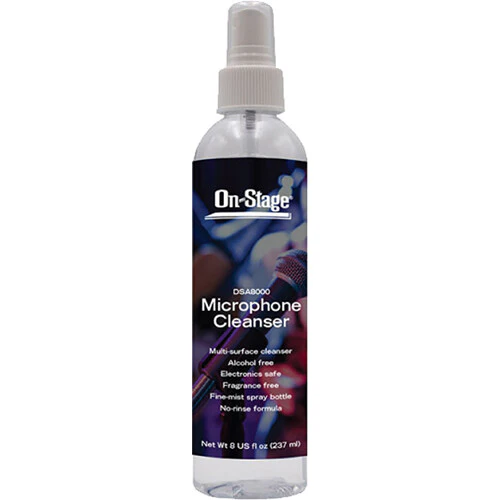 On-Stage DSA8000 Microphone Cleanser (8 oz) - Image 2