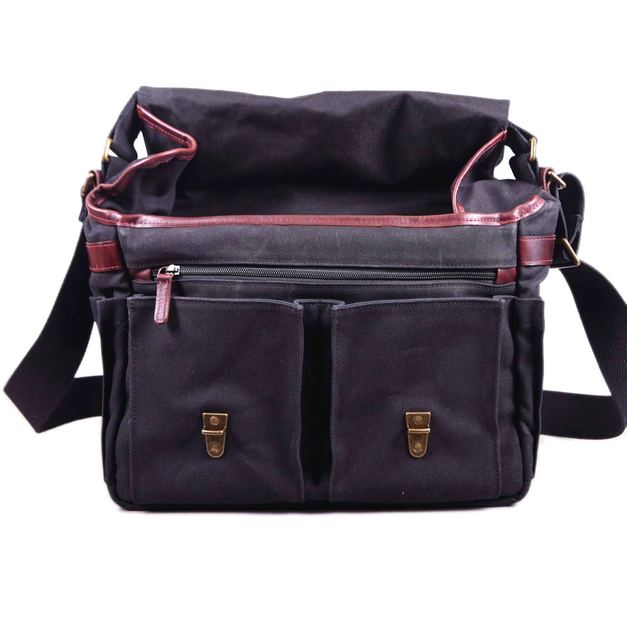 ONA The Astoria Messenger Bag (Black) - Image 4