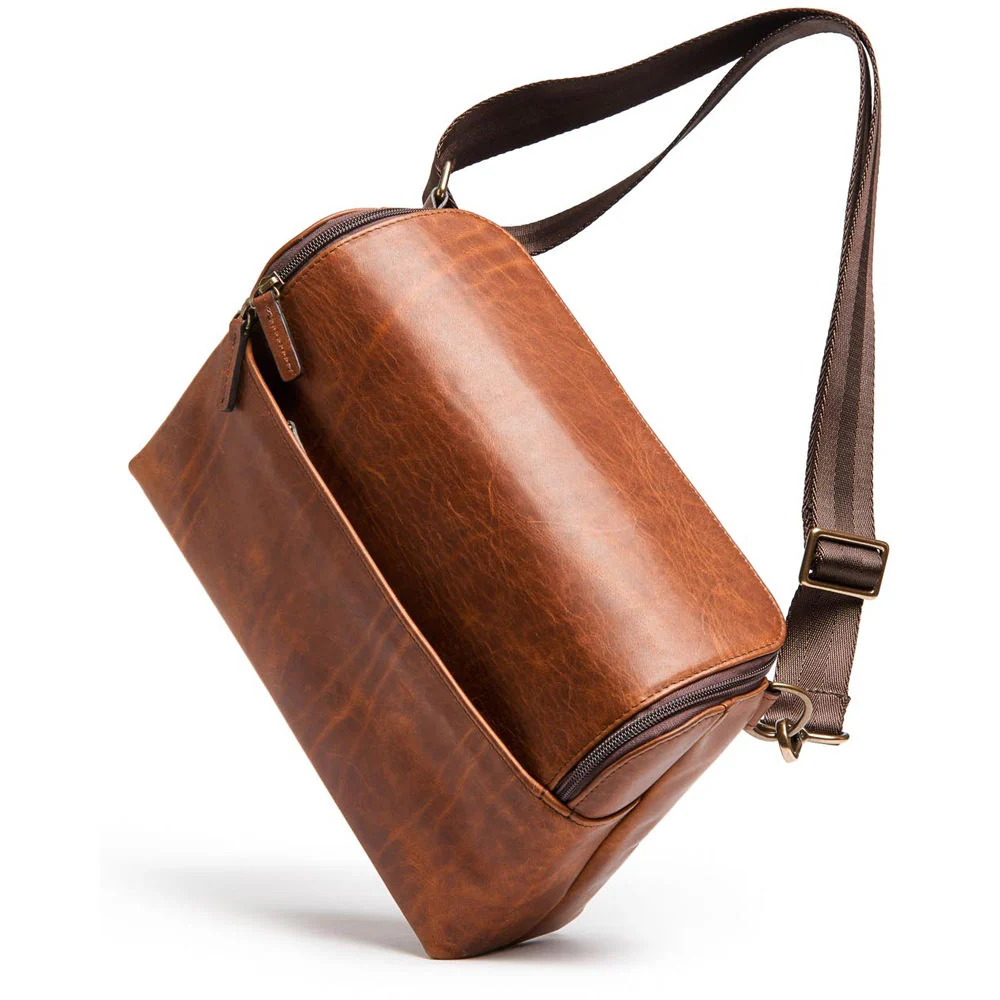 ONA The Rockaway Leather Camera Bag (Cognac) - Image 5