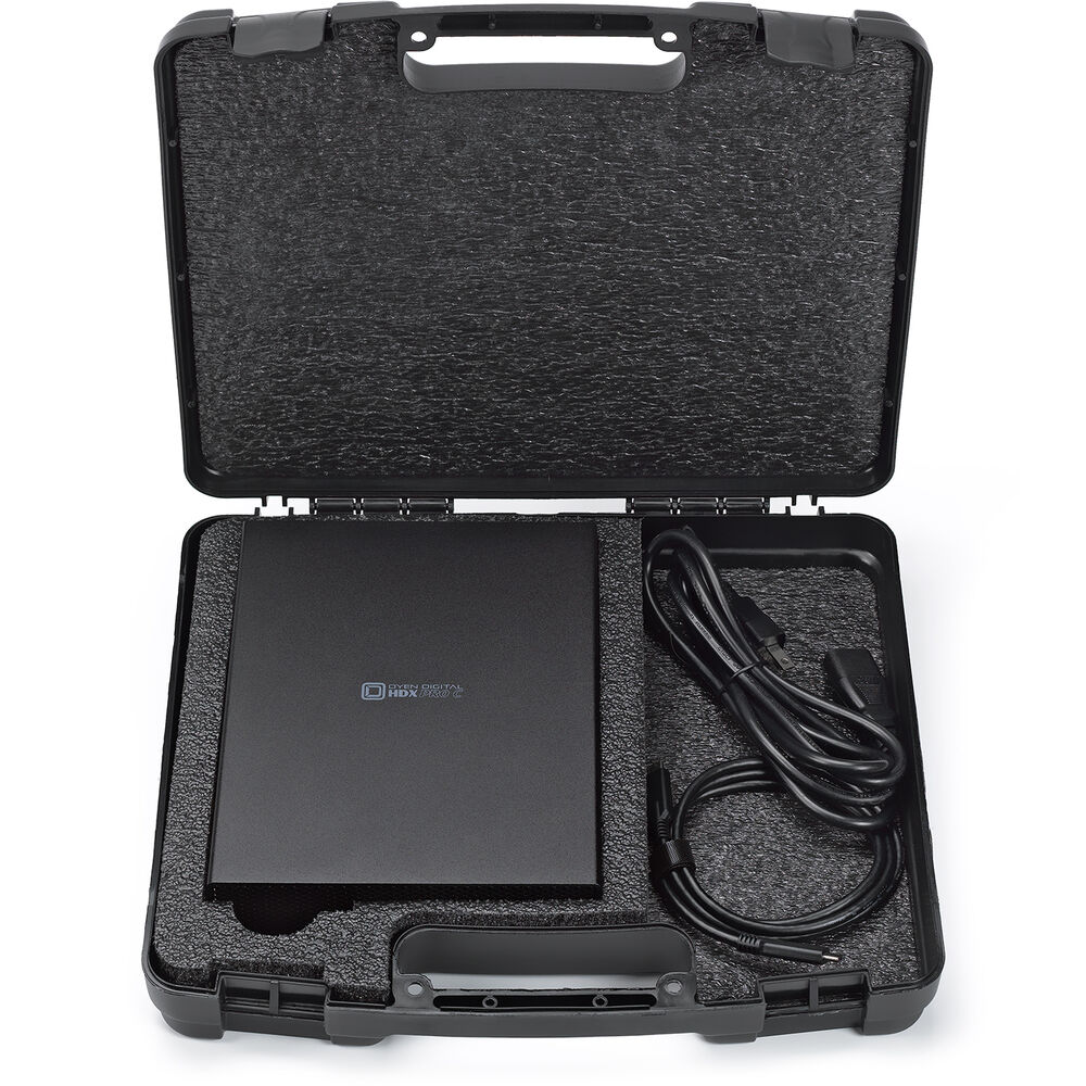 Oyen Digital HDX Pro C USB-C 3.2 Gen 1 Hard Drive Enclosure with Lockbox (No HDD) - Image 4