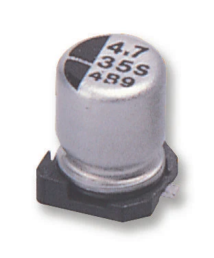 Panasonic EEEHBH221UAP EEEHBH221UAP SMD Aluminium Electrolytic Capacitor Radial Can - 220 µF 50 V 2000 Hours @ 105°C Polar