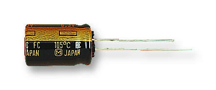 PANASONIC ELECTRONIC COMPONENTS EEUFC1C122 Electrolytic Capacitor, 1200 µF, 16 V, FC Series, ± 20%, Radial Leaded, 10 mm