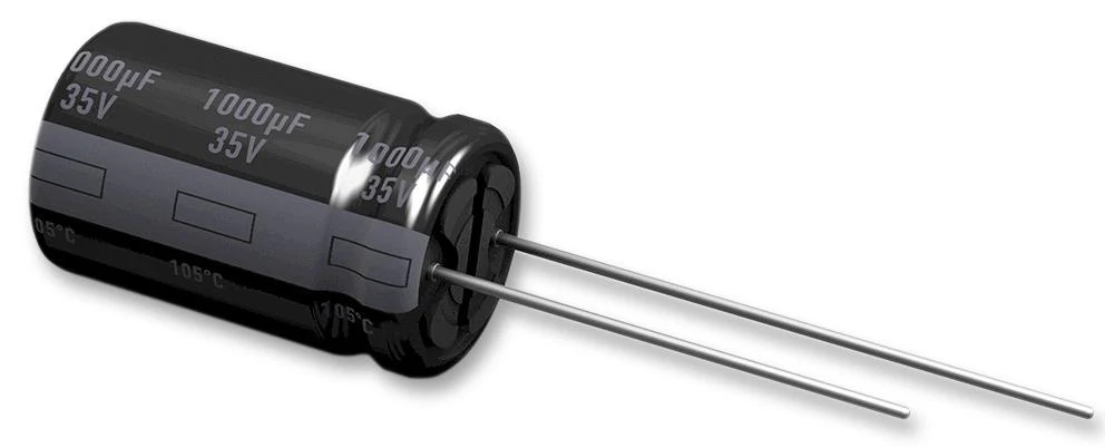 Panasonic Electronic Components EEUFR1H821L Electrolytic Capacitor 820 µF 50 V FR Series ± 20% Radial Leaded 12.5 mm