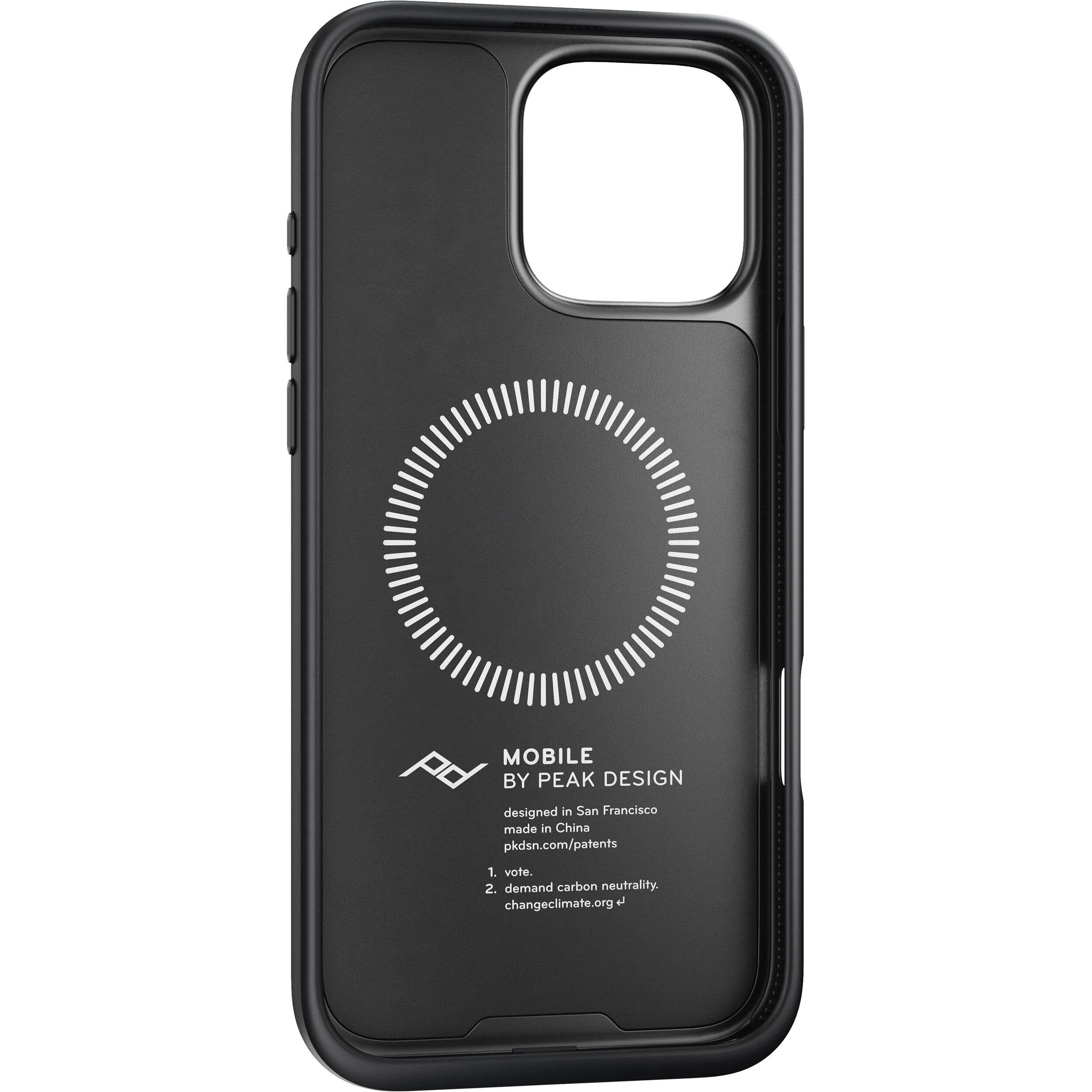 Peak Design Mobile Everyday Clarino Case for iPhone 16 Pro Max (Black) - Image 5