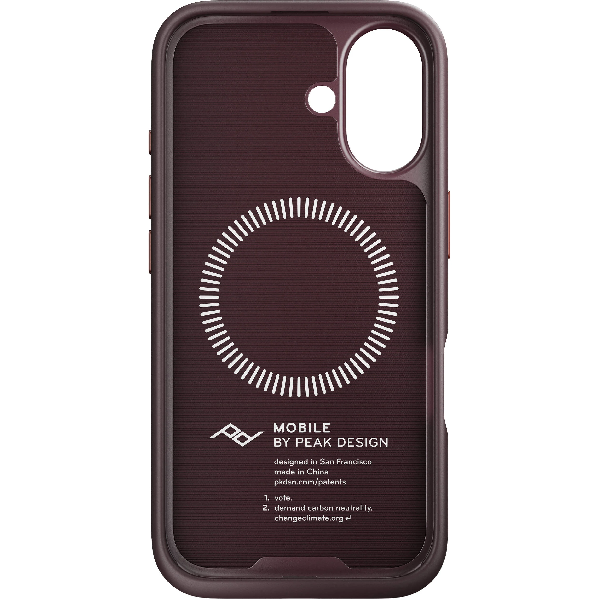 Peak Design Mobile Everyday Fabric Case for iPhone 16 (Eclipse) - Image 5