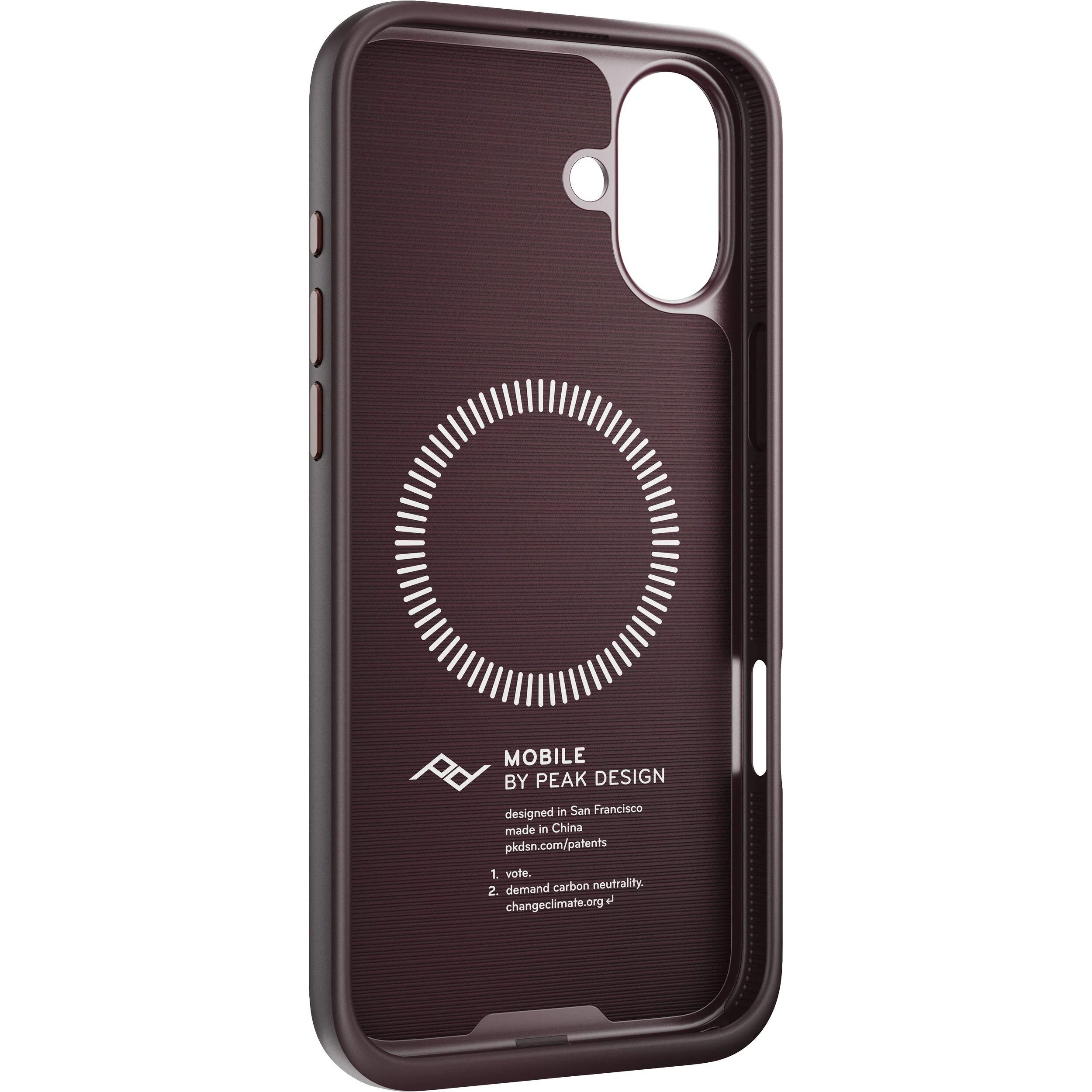 Peak Design Mobile Everyday Fabric Case for iPhone 16 Plus (Eclipse) - Image 4