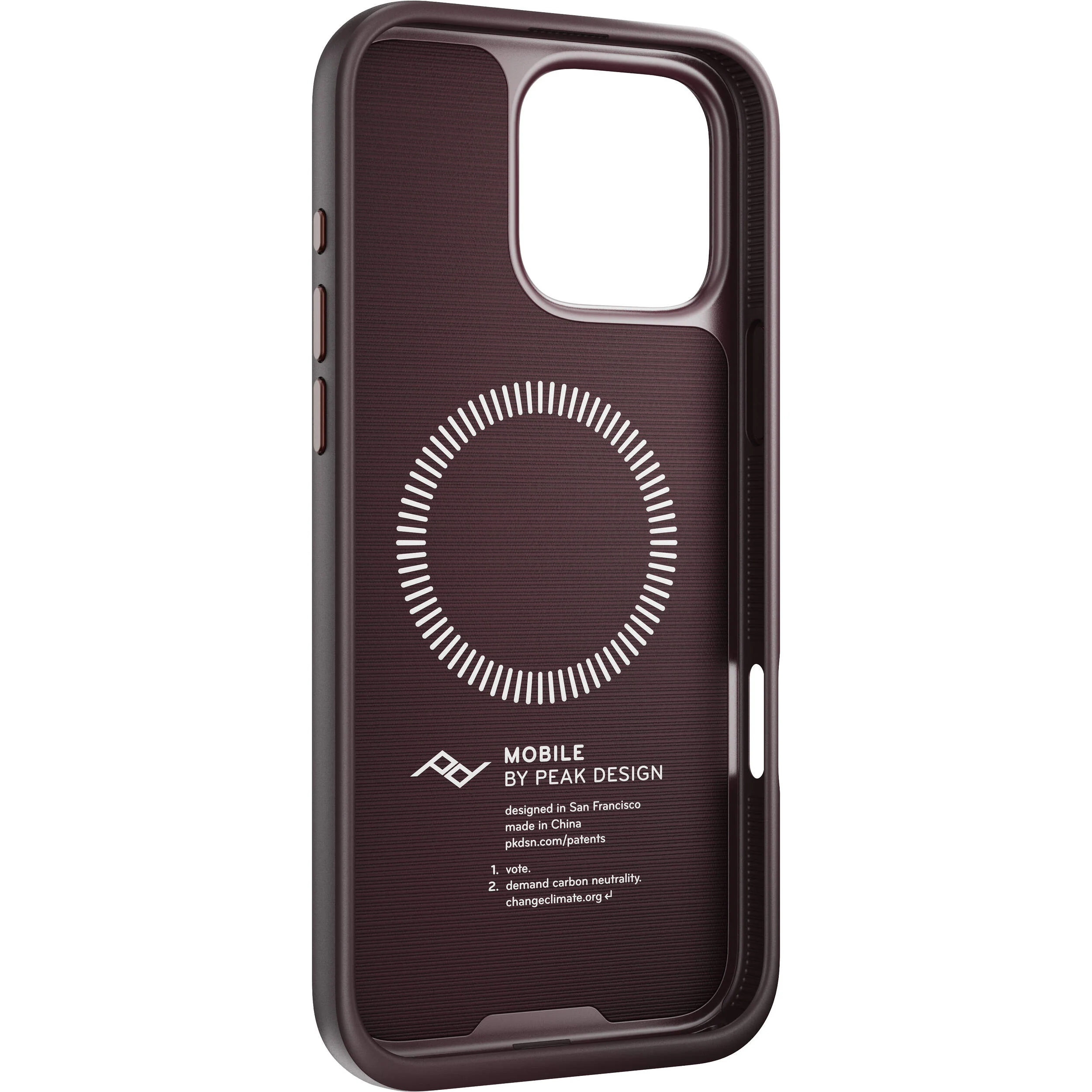Peak Design Mobile Everyday Fabric Case for iPhone 16 Pro Max (Eclipse) - Image 4