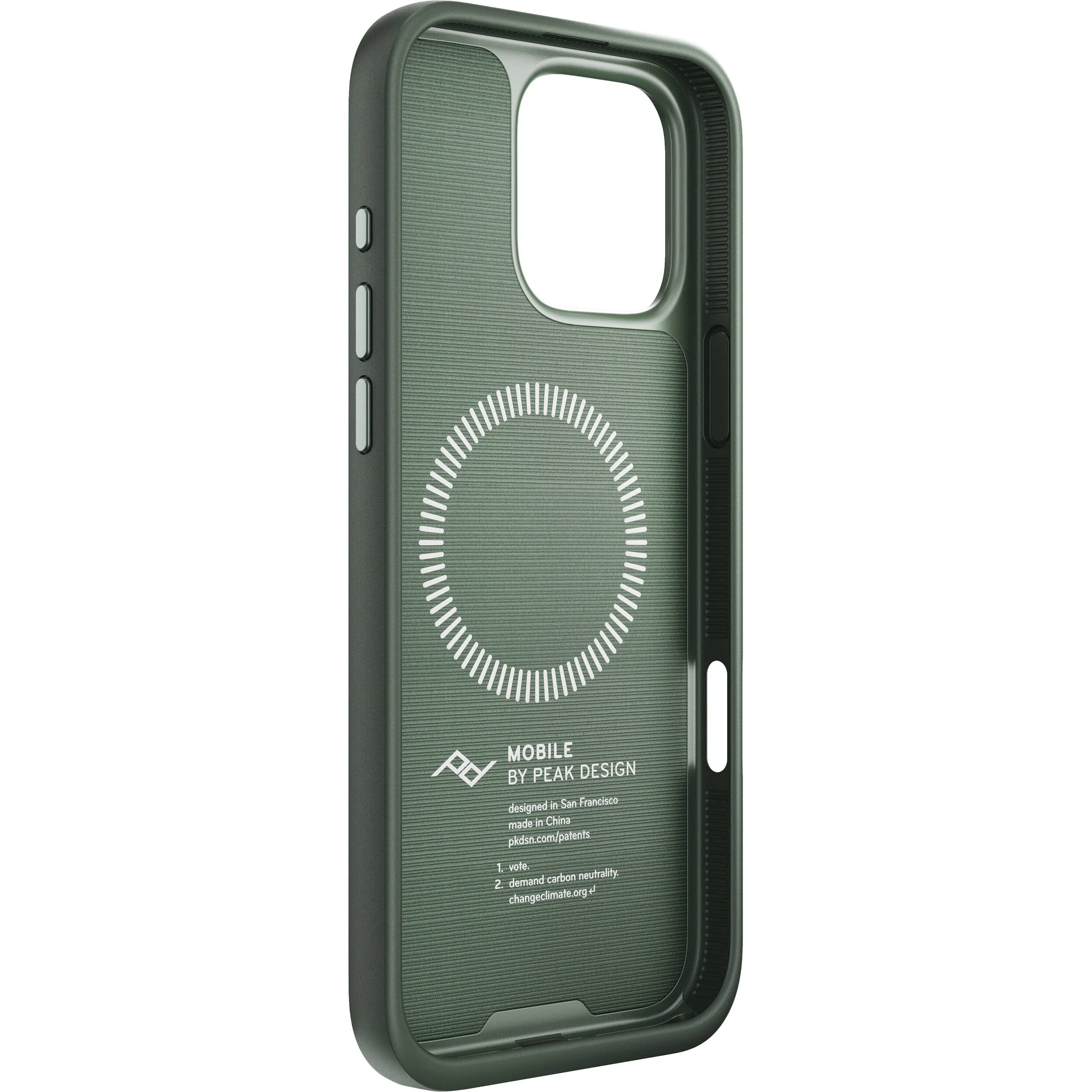 Peak Design Mobile Everyday Fabric Case for iPhone 16 Pro Max (Sage) - Image 4