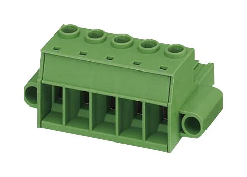 Phoenix Contact PC 16/ 2-STF-1016 Pluggable Terminal Block W/ Flange 10.16 mm 2 Ways 20AWG to 6AWG 16 mm² Screw 76 A