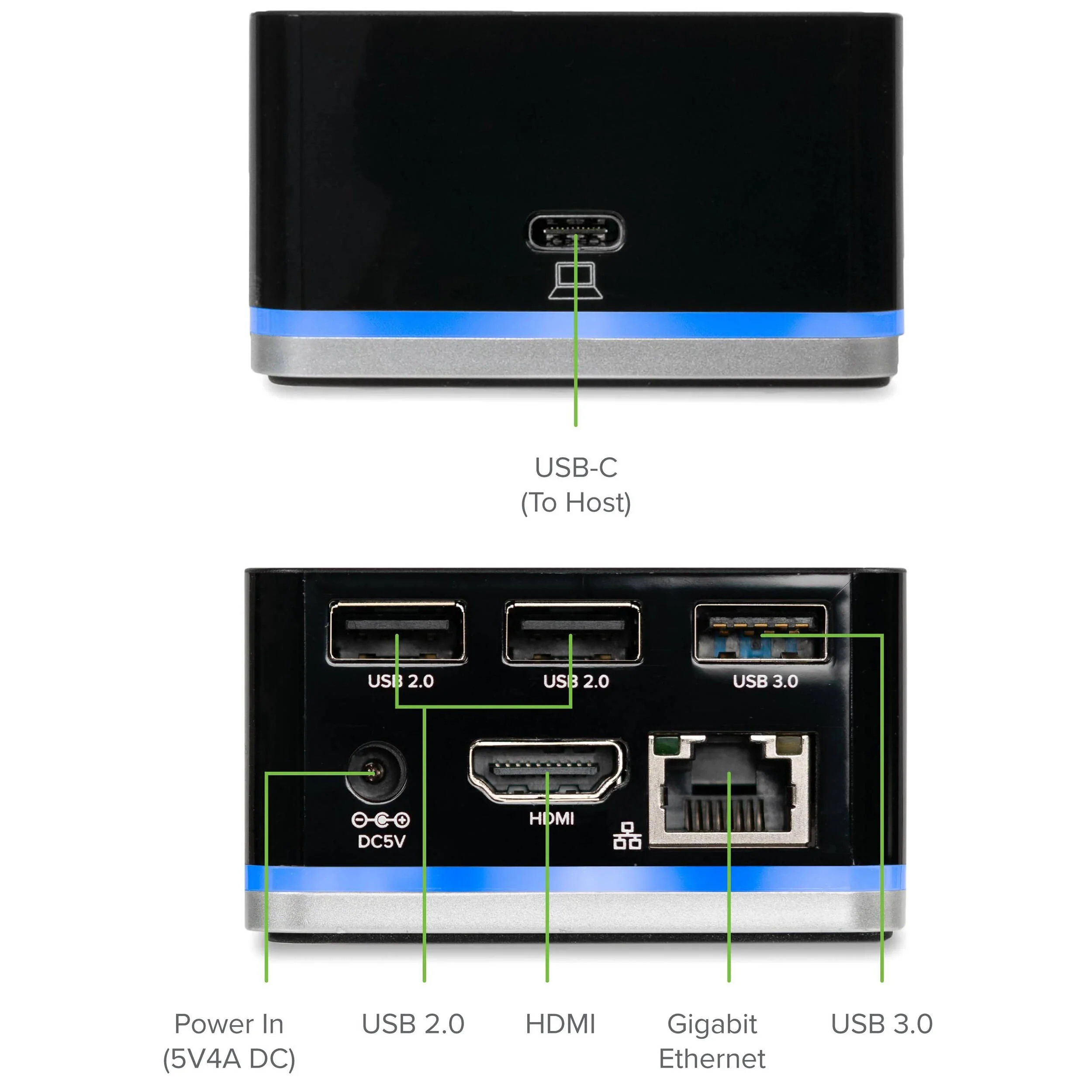 Plugable USB-C Cube Docking Station - Image 3