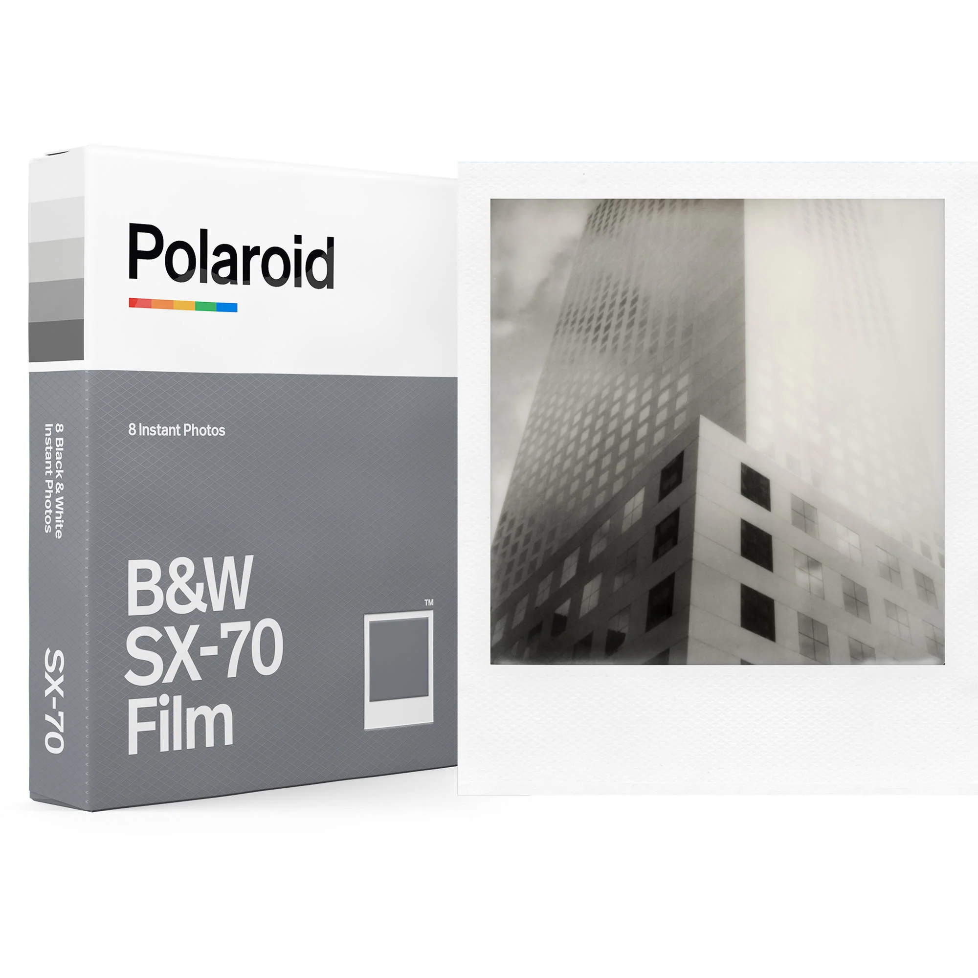 Polaroid Black & White SX-70 Instant Film (8 Exposures) - Image 2