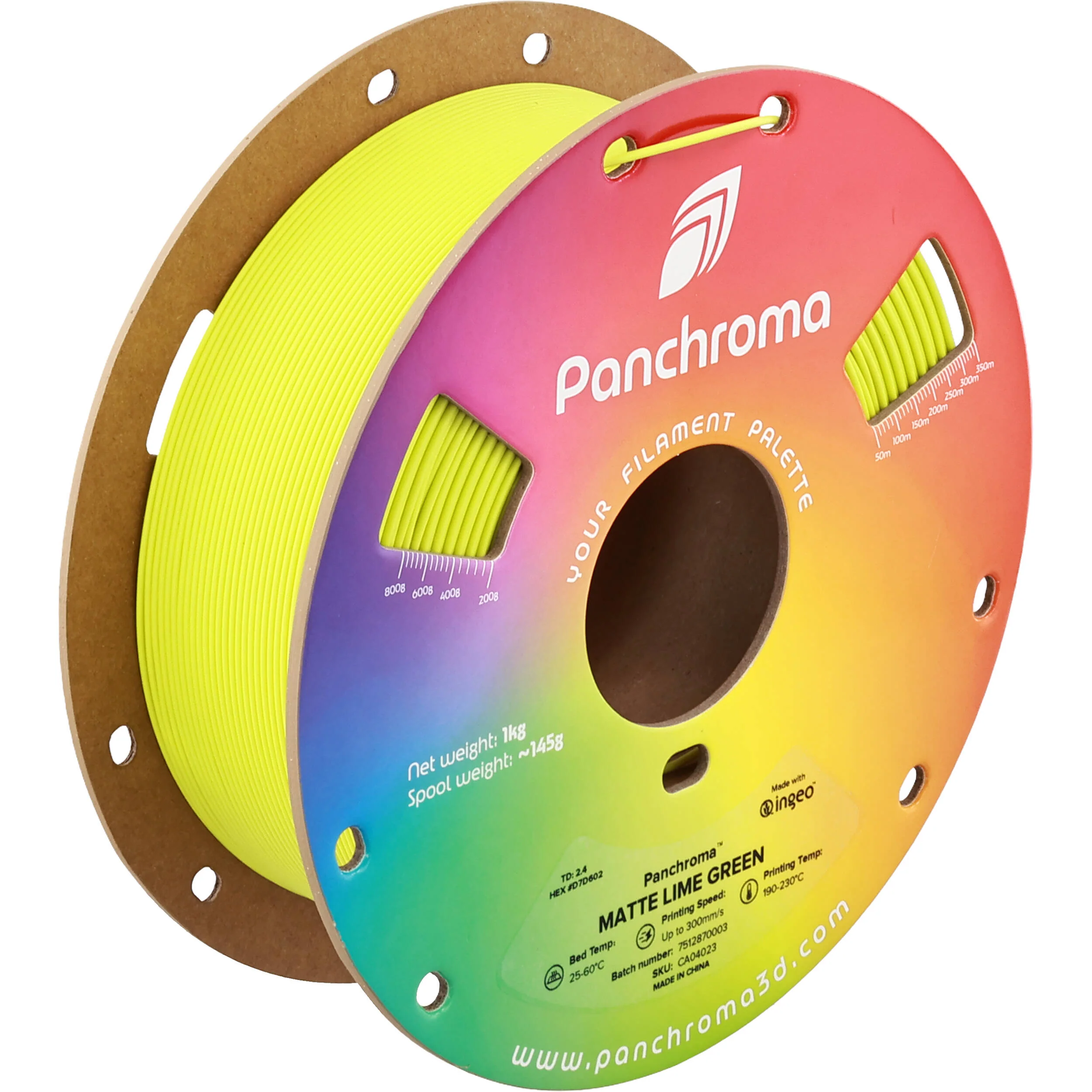 Polymaker Panchroma Matte PLA Filament (1kg, Lime Green) - Image 5